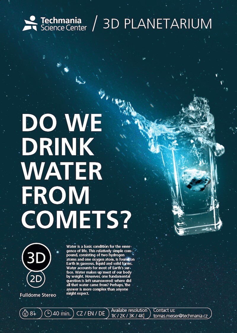 Do We Drink Water From Comets Fulldome Show