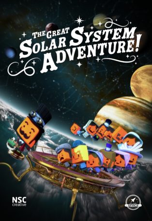 img poster fulldome show The Great Solar System Adventure!